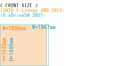#IONIQ 5 Lounge AWD 2022- + iX xDrive50 2021-